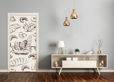 Adesivo em porta Pão