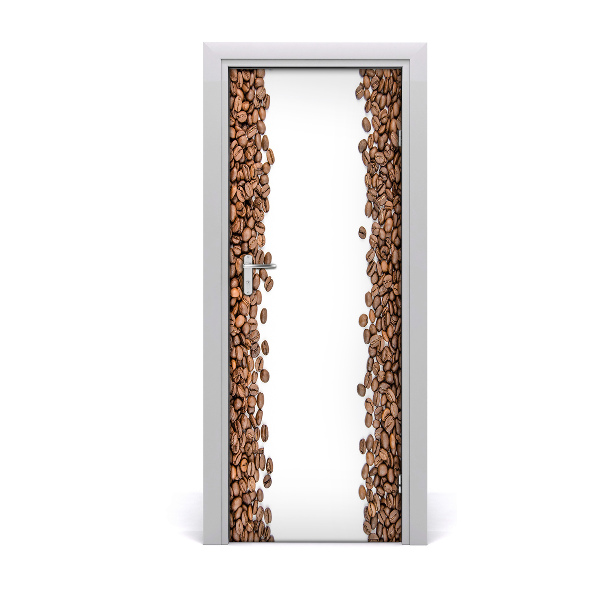 Autocolante para porta Grãos de café