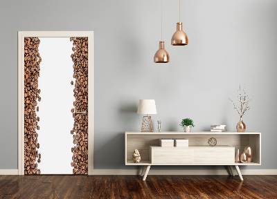 Autocolante para porta Grãos de café