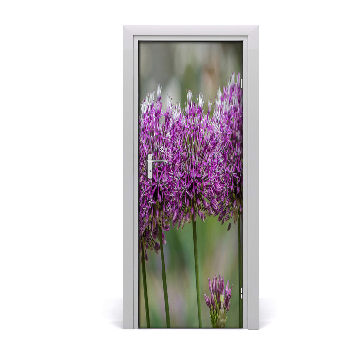 Autocolante para porta Flores de alho