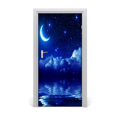 Papel de parede em porta O céu à noite