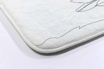 Tapete para casa de banho Nenúfar