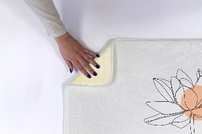 Tapete para casa de banho Nenúfar