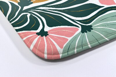 Tapete para banheira Flores geométricas