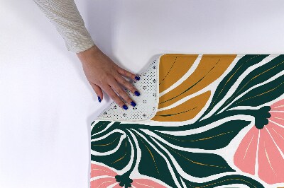 Tapete para banheira Flores geométricas