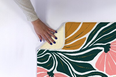 Tapete para banheira Flores geométricas