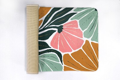 Tapete para banheira Flores geométricas