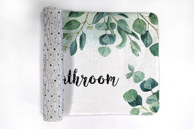 Tapete para wc Folhas da Natureza