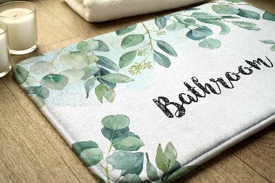 Tapete para wc Folhas da Natureza