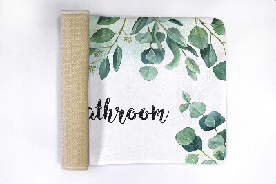 Tapete para wc Folhas da Natureza