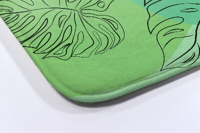 Tapete para wc Folhas de Monstera