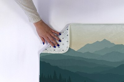 Tapete para banheira Montanhas e Florestas