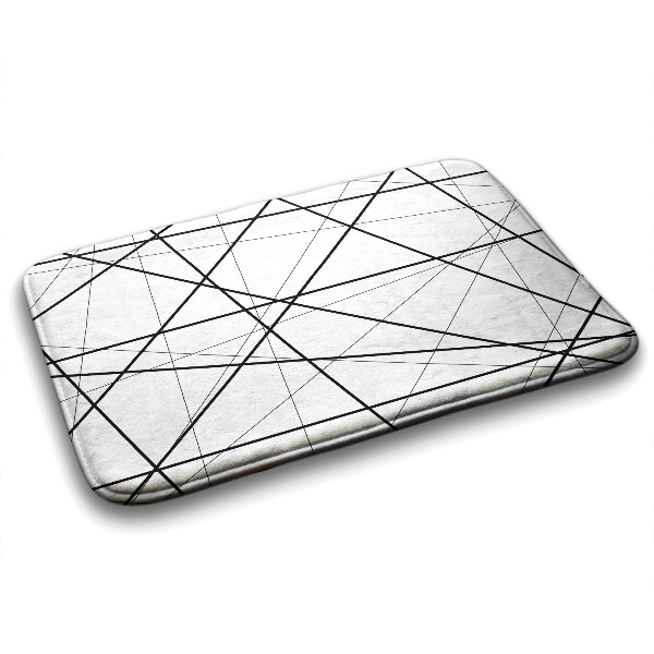 Tapete para casa de banho Linhas geométricas