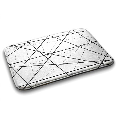 Tapete para casa de banho Linhas geométricas