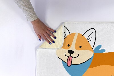 Tapete para casa de banho Cão Shiba Inu