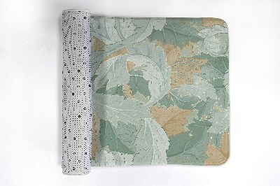 Tapete para wc As folhas da planta