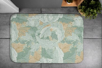 Tapete para wc As folhas da planta