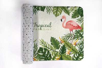 Tapete para banheira Pássaros Flamingos