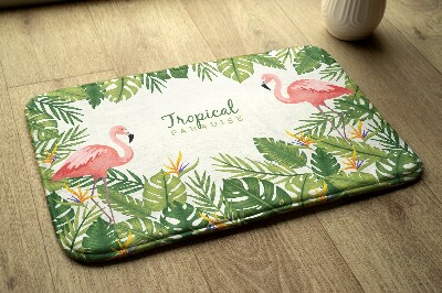 Tapete para banheira Pássaros Flamingos