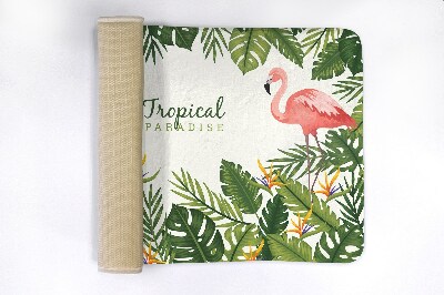 Tapete para banheira Pássaros Flamingos