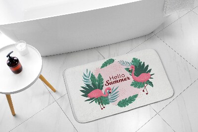 Tapete para wc Pássaros Flamingos