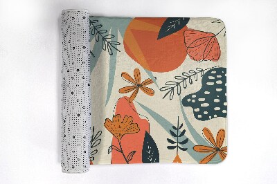 Tapete para casa de banho Flores florais