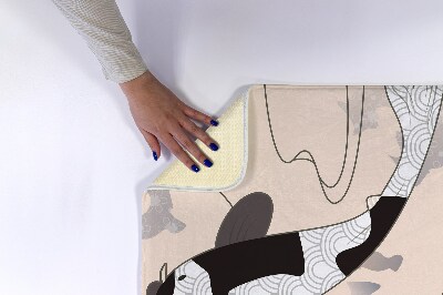 Tapete para banheira Carpas Koi