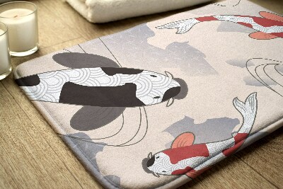 Tapete para casa de banho Peixe koi