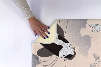 Tapete para casa de banho Peixe koi