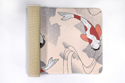 Tapete para casa de banho Peixe koi