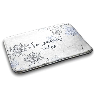 Tapete para wc Flores Minimalistas