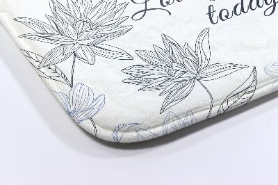 Tapete para wc Flores Minimalistas