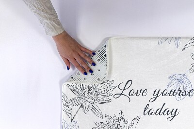 Tapete para wc Flores Minimalistas