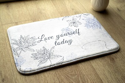 Tapete para wc Flores Minimalistas