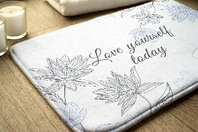 Tapete para wc Flores Minimalistas