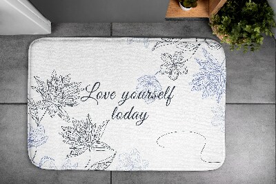 Tapete para wc Flores Minimalistas