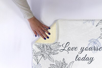 Tapete para wc Flores Minimalistas