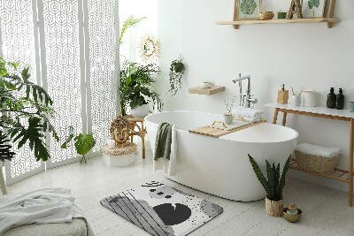 Tapete para casa de banho Padrões geométricos