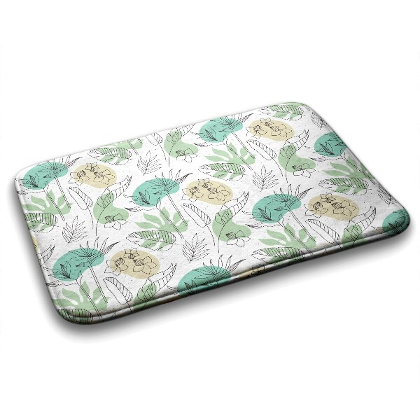 Tapete para banheira Plantas