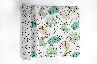 Tapete para banheira Plantas