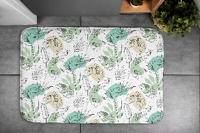 Tapete para banheira Plantas