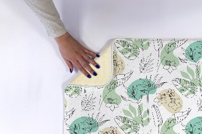 Tapete para banheira Plantas