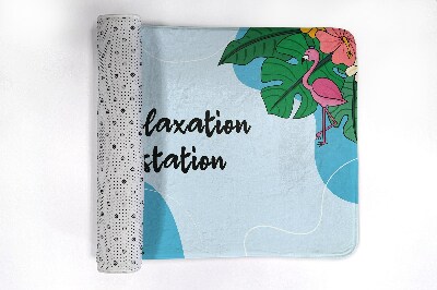 Tapete para wc Aves tropicais