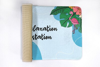 Tapete para wc Aves tropicais