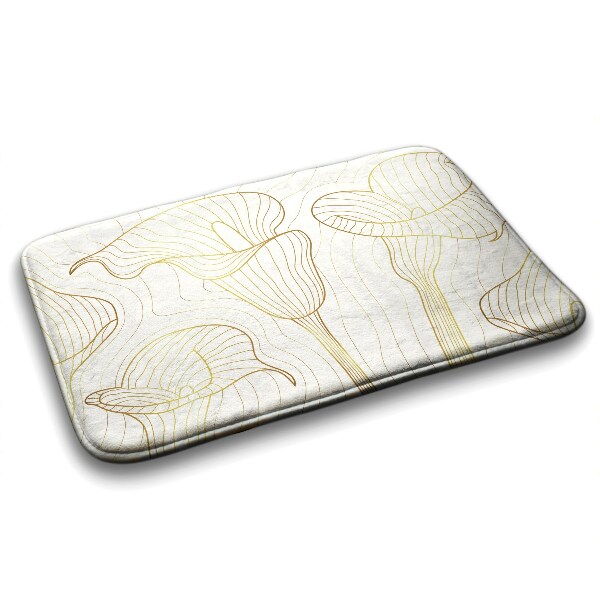 Tapete para banheira Linhas Flores