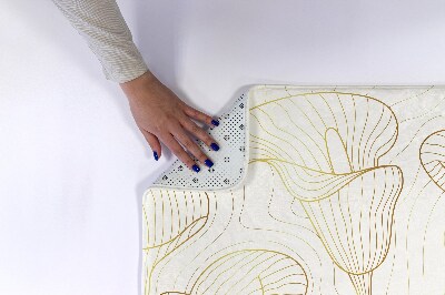 Tapete para banheira Linhas Flores