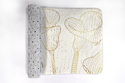 Tapete para banheira Linhas Flores