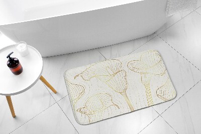 Tapete para banheira Linhas Flores