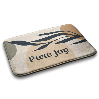 Tapete para wc Folha da planta