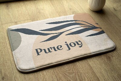 Tapete para wc Folha da planta